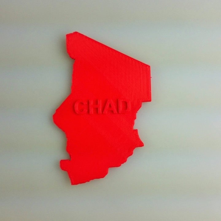 Map of Chad image