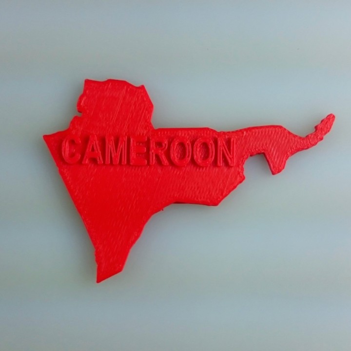 Map of Cameroon image