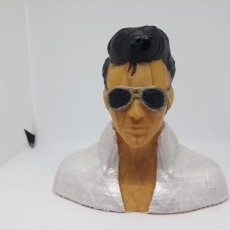 Picture of print of ELVIS