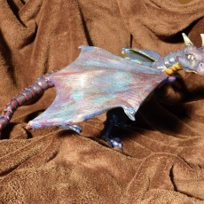 Picture of print of "Braq" jointed dragon