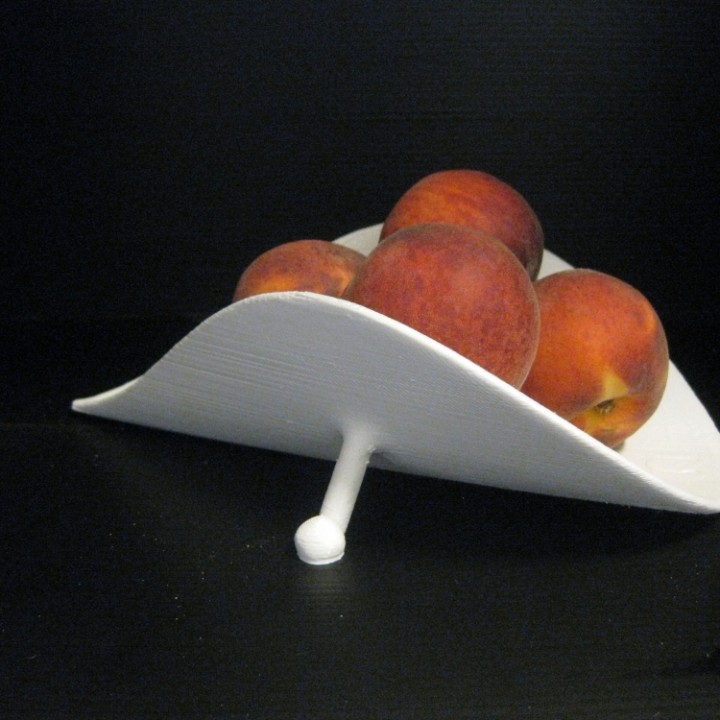 Single Leaf Fruit Bowl image
