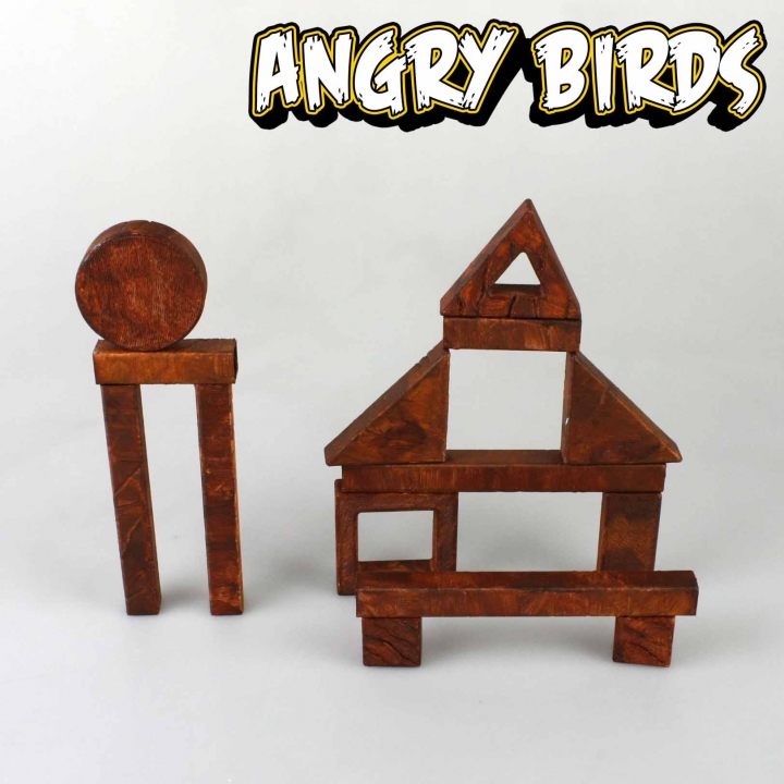 WOOD BLOCKS - Angry Birds image