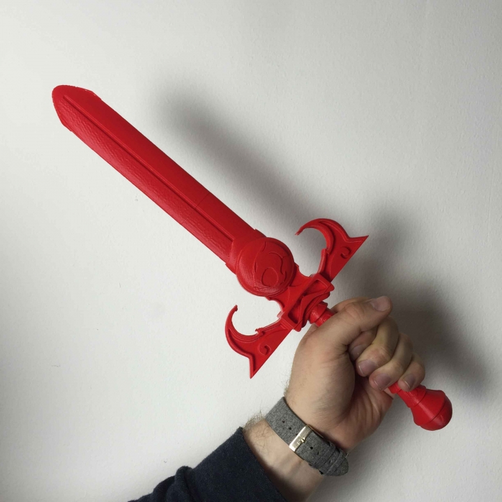 3d Printable Thundercats Sword Of Omens By Lloyd Bolts