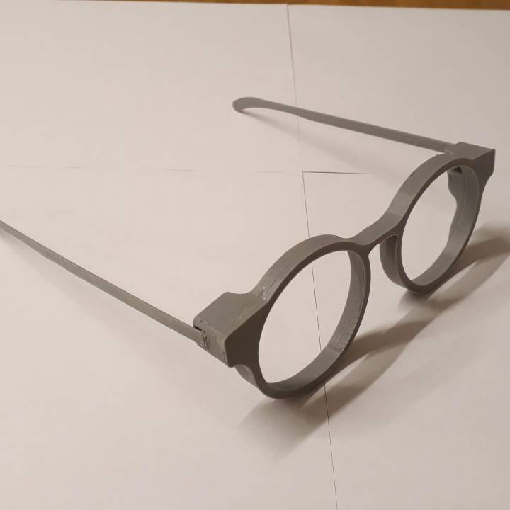 Glasses Frames with bendable arms - Round Frames image