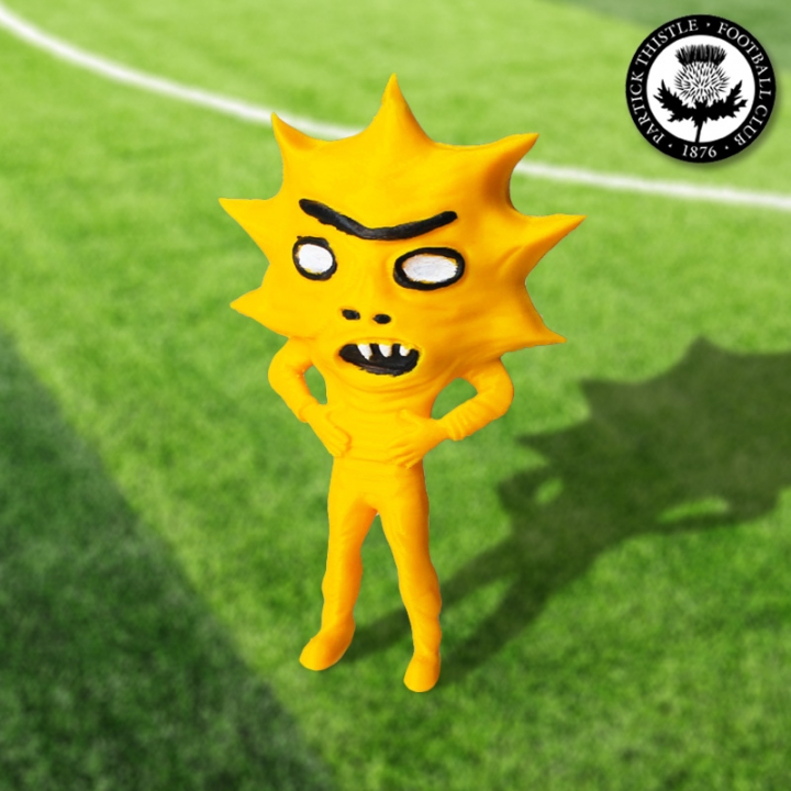 Kingsley! Partick Thistle's New Mascot!!! image
