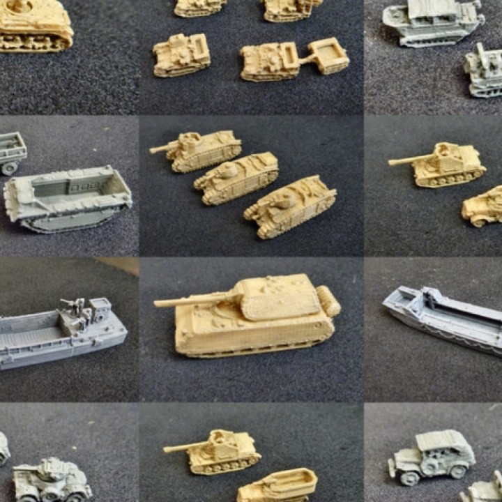 1:200 Tanks and Vehicles - Pack 3 image