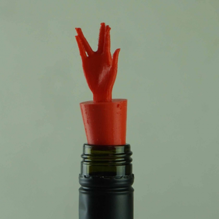 Handy Bottle stopper - Spock Right image