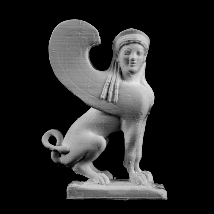 Capital in the Form of a Sphinx at The Metropolitan Museum of Art, New York image