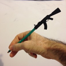Picture of print of Pencil/Pen Cap Weapon - Je Suis Charlie