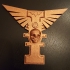 Warhammer 40k - Inquisitorial Rosette, Winged Version print image