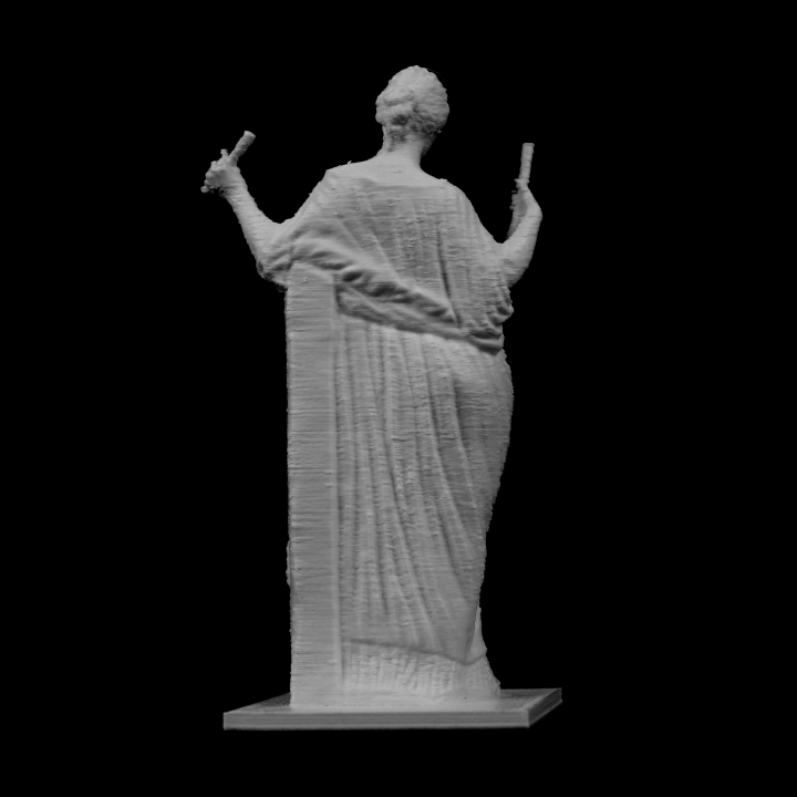 Aphrodite Leaning against a Pillar at The Louvre, Paris image