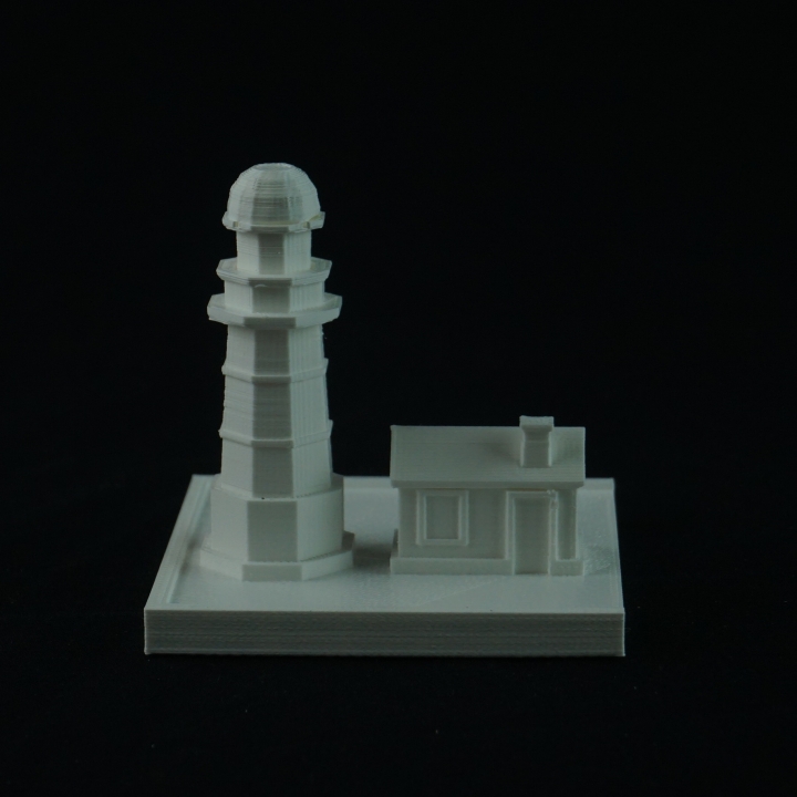 Cartoon Building_010_Lighthouse image