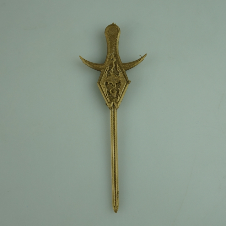 Sword with Skyrim SYmboled Handle image