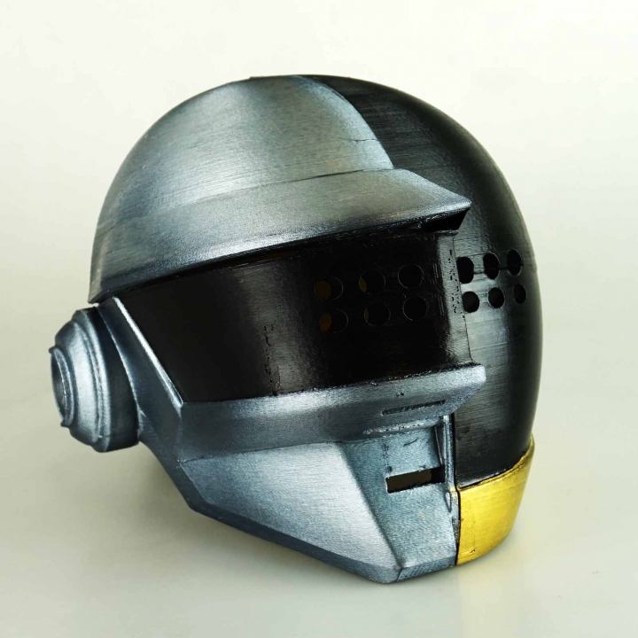 3D Printable DAFT PUNK, RAM HELMET - WEARABLE by Marco Autilio