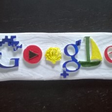 Picture of print of Google Doodle general concept