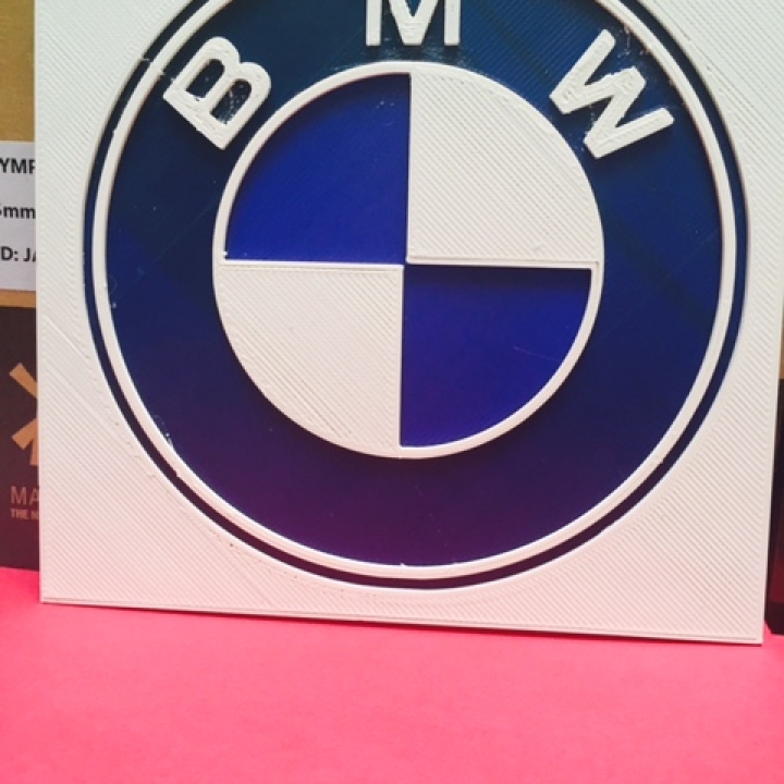 BMW 3D emblem image