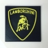 Lamborghini 3D emblem print image