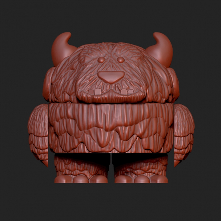 Grewl Monster - Big Version - Internal Designer - 7 parts image