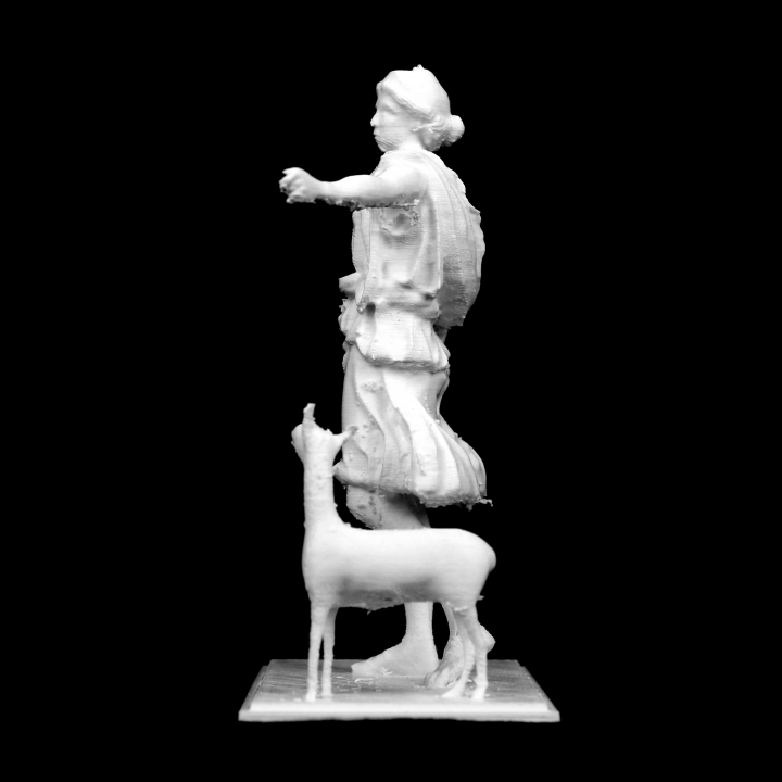 Artemis and a deer at The Metropolitan Museum of Art, New York image
