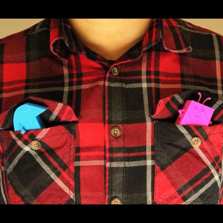 3D Printable Cyan and Magenta! by Ricardo Salomao