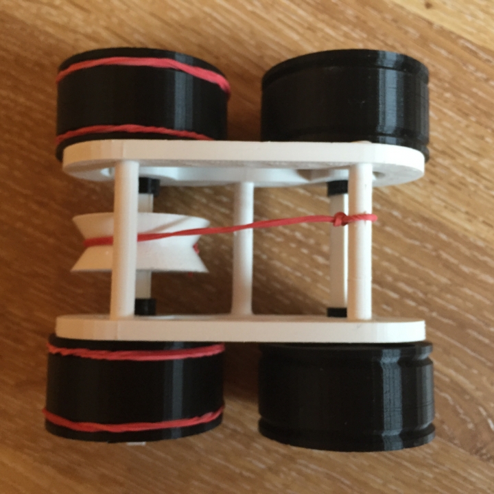 Rubber Band Car image