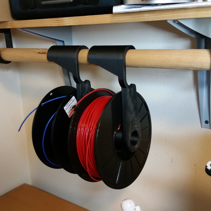 The Filament Hanger (spool holder and storage solution) image