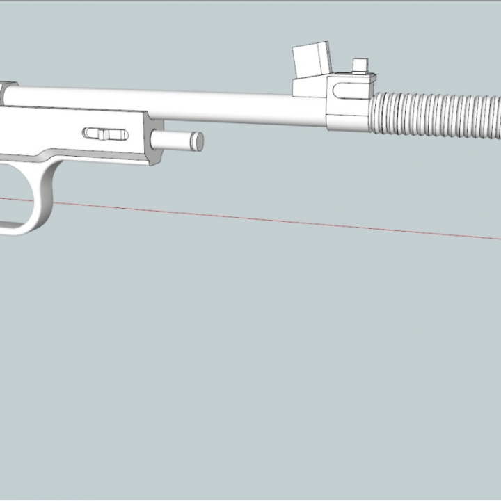 Princess Leia Defender Sporting Blaster from Star Wars a New Hope (Version 2) image