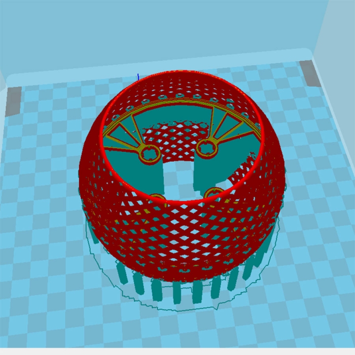 Chris Design Museum Test Piece V2 - ASAP (by Thusday AM if possible) - support on (approx 7 hours 45 min print time) image
