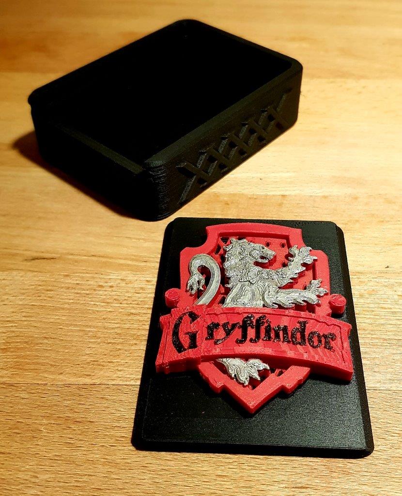 3D Printable Gryffindor House Badge - Harry Potter by Andrew Forster