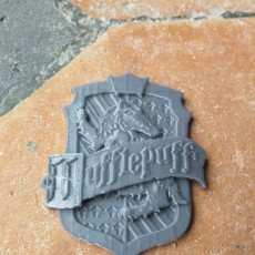 Picture of print of Hufflepuff House Badge - Harry Potter