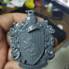 Picture of print of Hufflepuff Coat of Arms Wall/Desk Display - Harry Potter