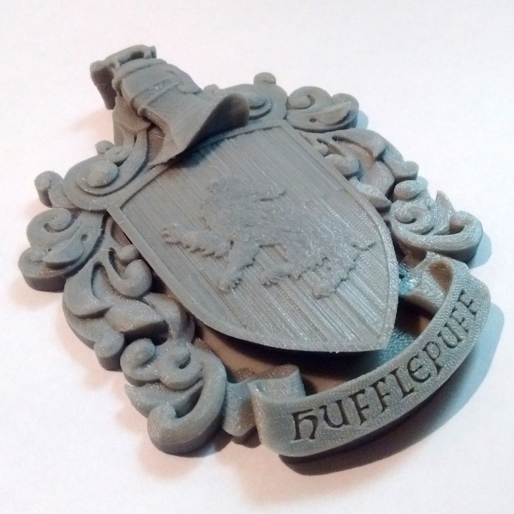 Hufflepuff Coat of Arms Wall/Desk Display - Harry Potter image