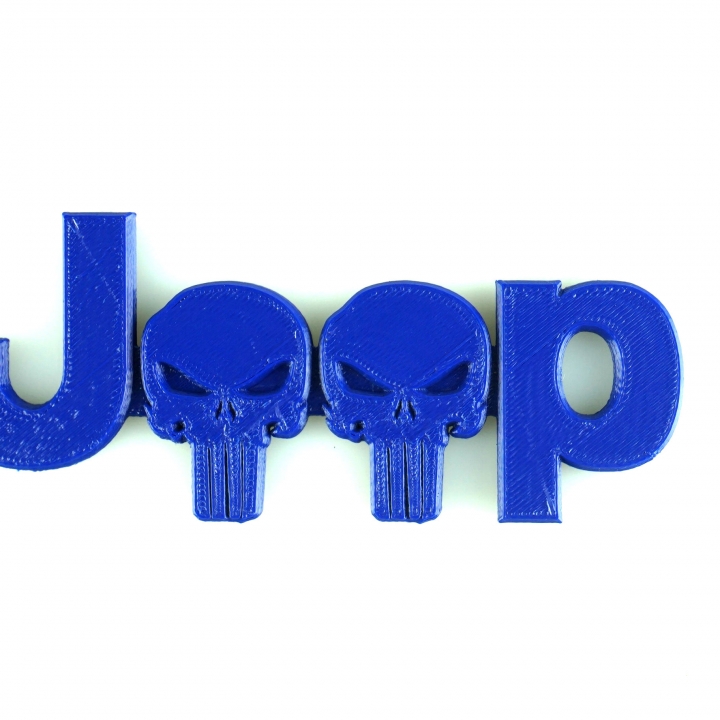 Cuz it's Custom 2.5D Punisher Skulls (JK OEM).stl image