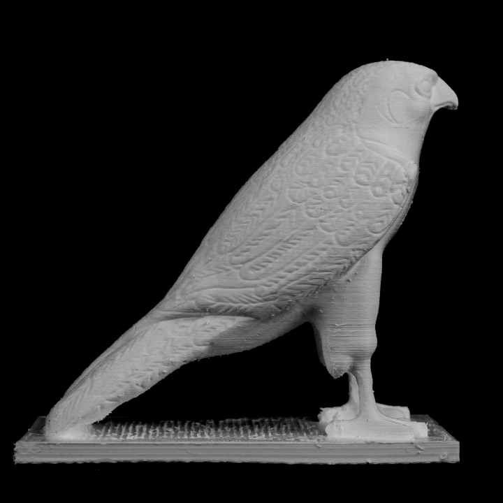 Sarcophagus Falcon at The Réunion des Musées Nationaux, Paris image