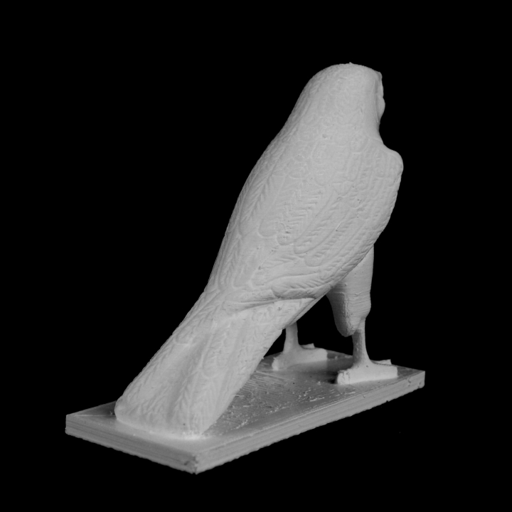 Sarcophagus Falcon at The Réunion des Musées Nationaux, Paris image