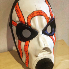 Picture of print of borderlands Psycho Wearable Mask