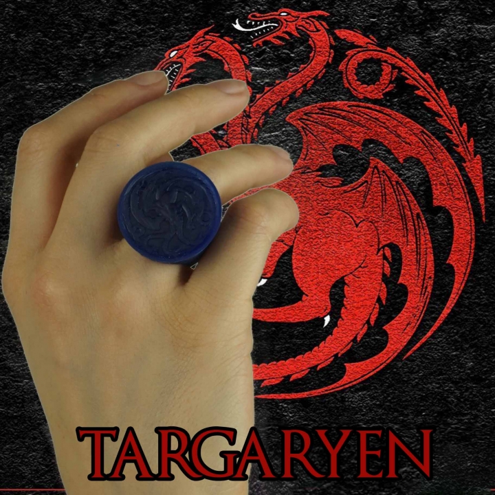 House Targaryen - Game of Thrones Ring image