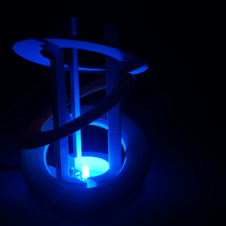 Modern Disk Lamp (USB lamp) image