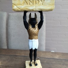 Picture of print of Anubis Support Pillar