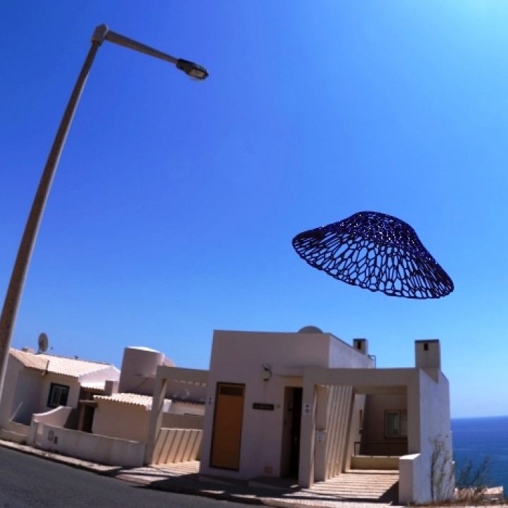 UFO :-) in Voronoi Style image