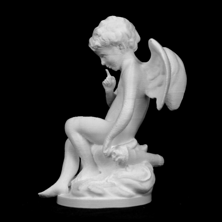 Seated Cupid at The Réunion des Musées Nationaux, Paris image