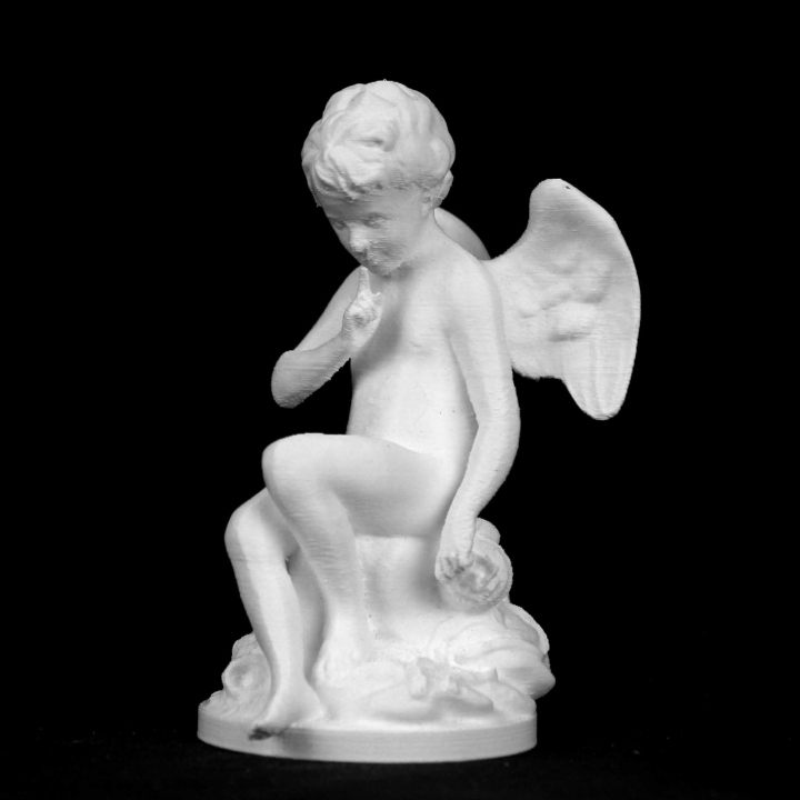Seated Cupid at The Réunion des Musées Nationaux, Paris image
