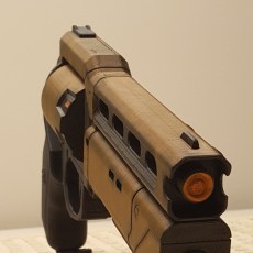 Picture of print of Fatebringer hand cannon from Destiny