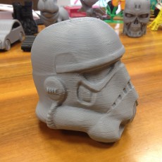 Picture of print of Fully Wearable Star Wars VII Storm Trooper Helmet