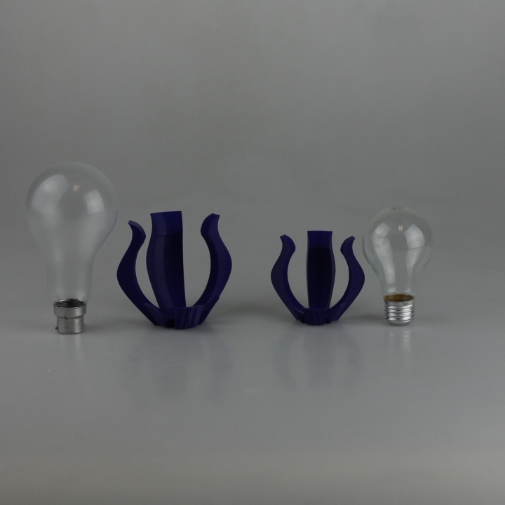 Upcycled Lightbulb Stand image