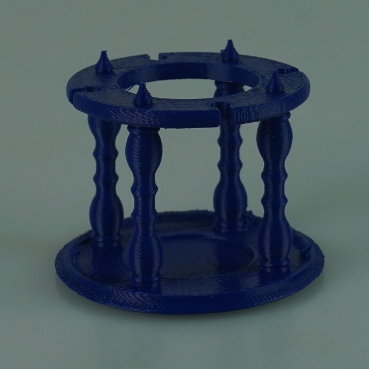 Bottle stand with chalice holders image