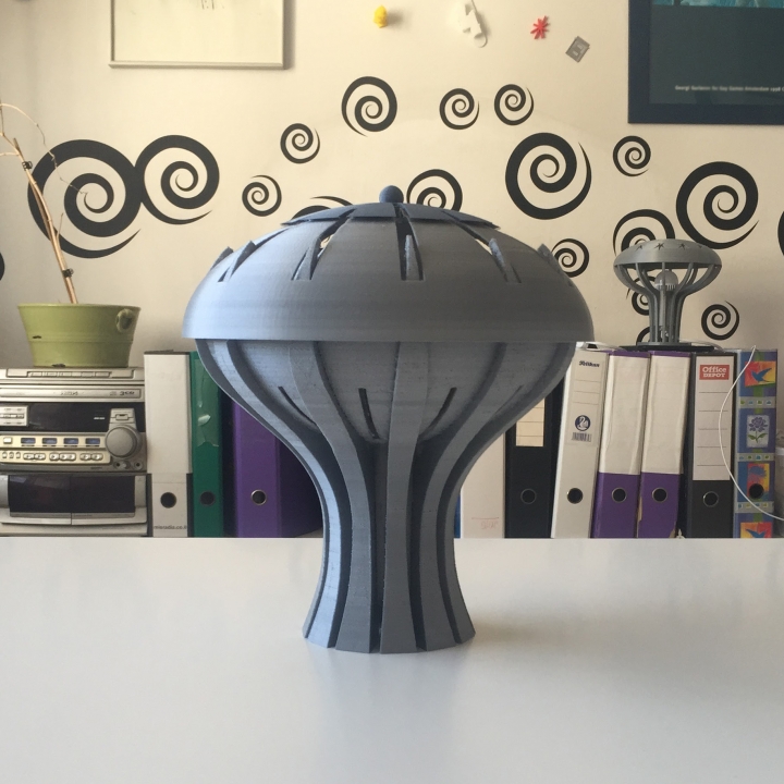 3D Printable lamp by David Mussaffi
