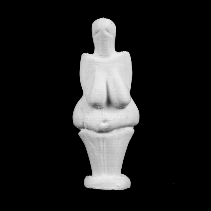 Venus of Dolní Věstonice in The Moravské Zemské Museum, Czech Republic image