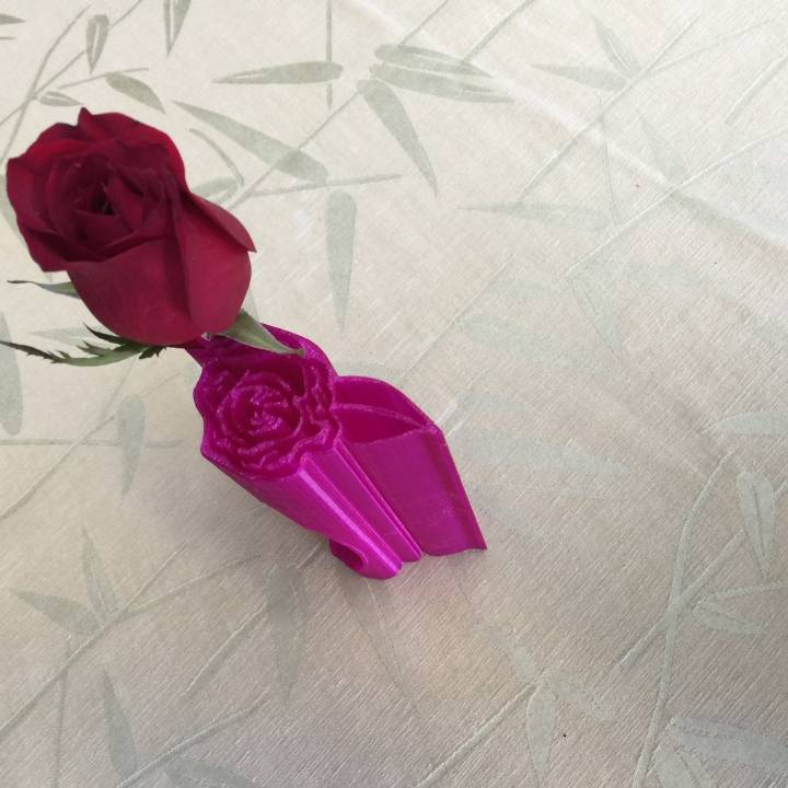 Vase the rose image