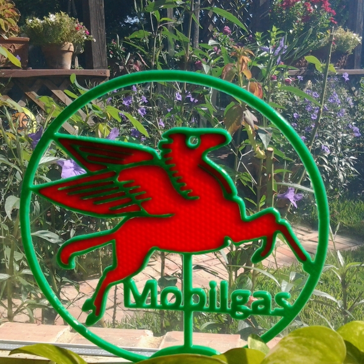 Mobilgas Sign image